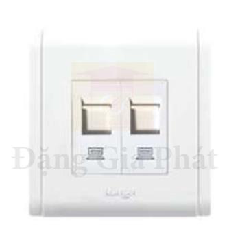 Ổ cắm vi tính đôi RJ45 NB5.0 DN/2